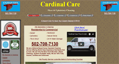 Desktop Screenshot of cardinalcarecleaning.com